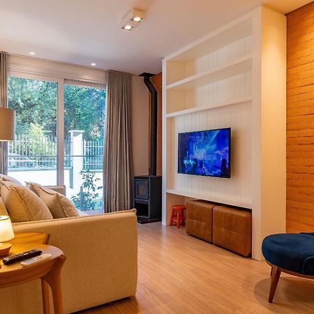 Rosa Edificio Bellagio Canela Com Infraestrutura Completa Apartment Ngoại thất bức ảnh