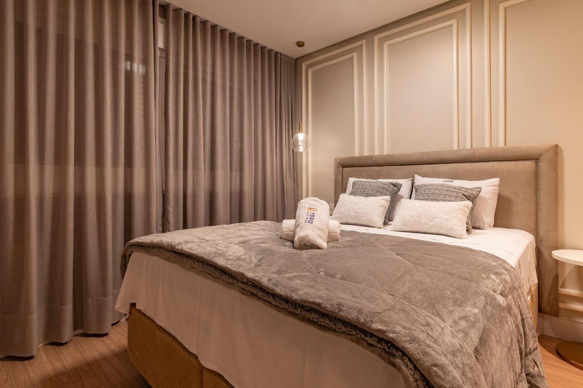 Rosa Edificio Bellagio Canela Com Infraestrutura Completa Apartment Ngoại thất bức ảnh